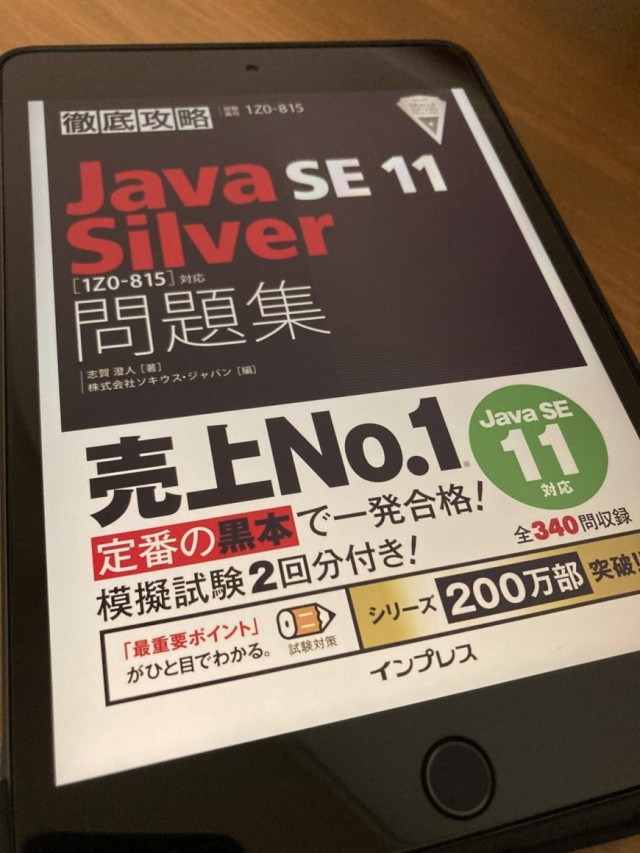 JavaSilverの問題集